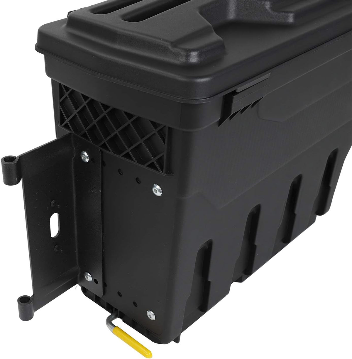 Truck Bed Wheel Well Storage Case Tool Box Black Lockable Storage Box Unit One Pair C248584