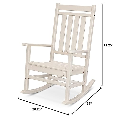 Black All-Weather Rocking Chair G254336