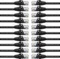 Cat6 Ethernet Cable 7 Feet Black S4604