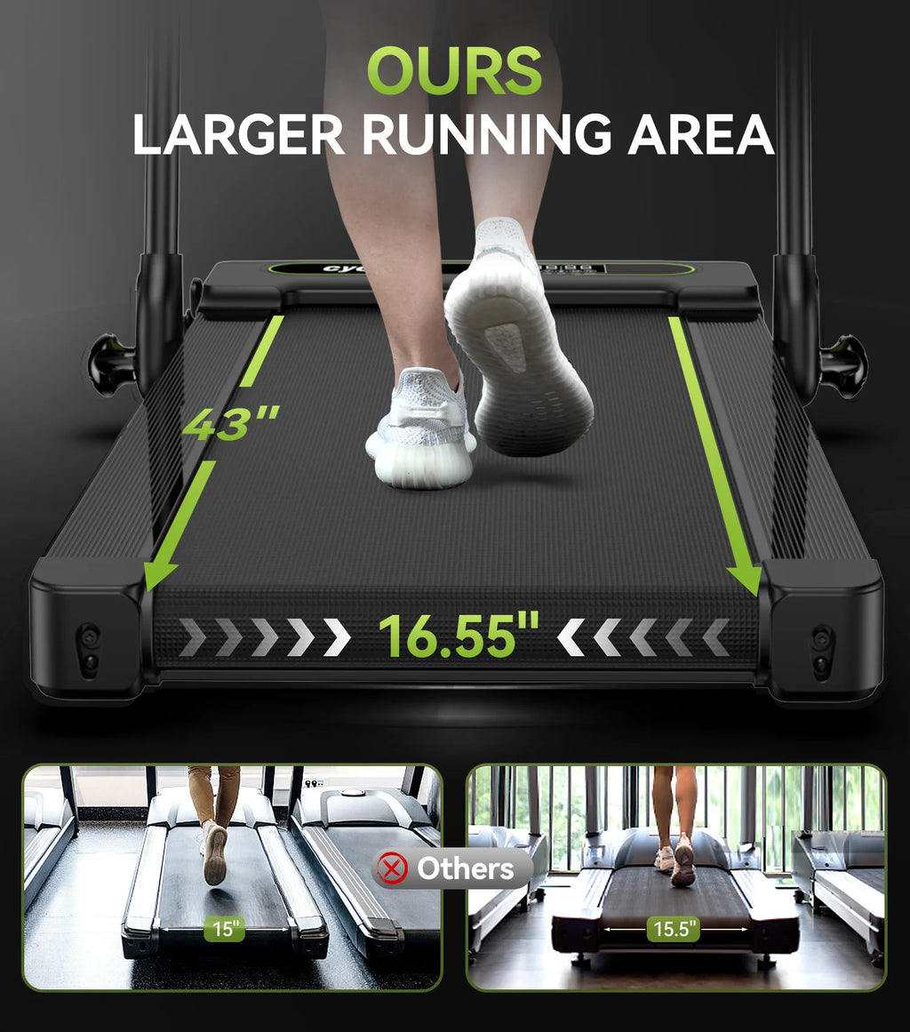 2.5HP Folding Treadmill with Display Screen K25788