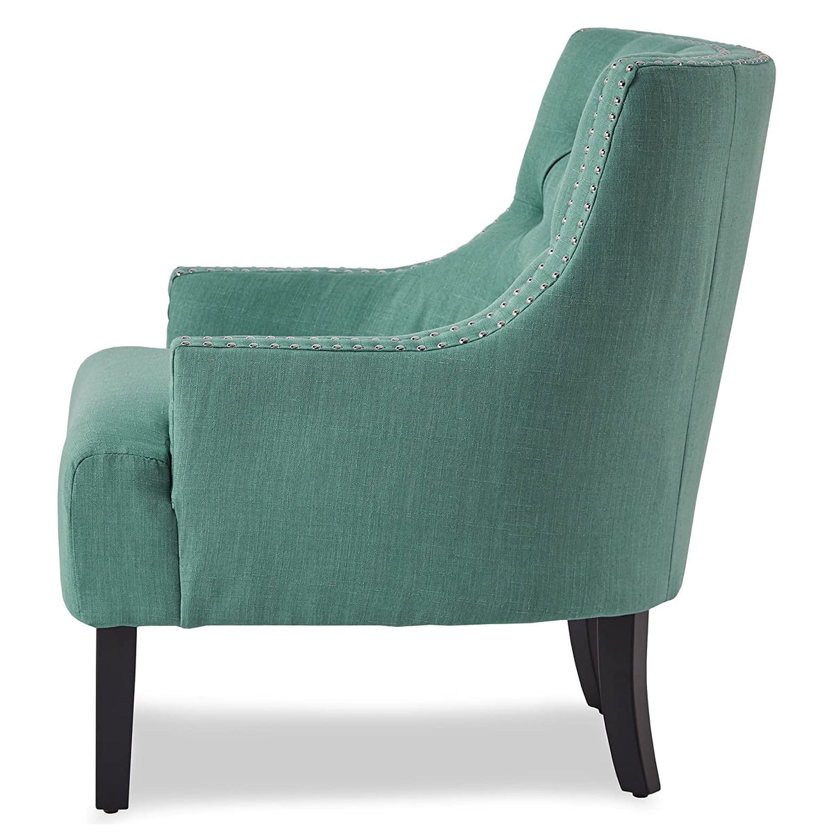 Teal Upholstered Tufted Accent Chair M7090