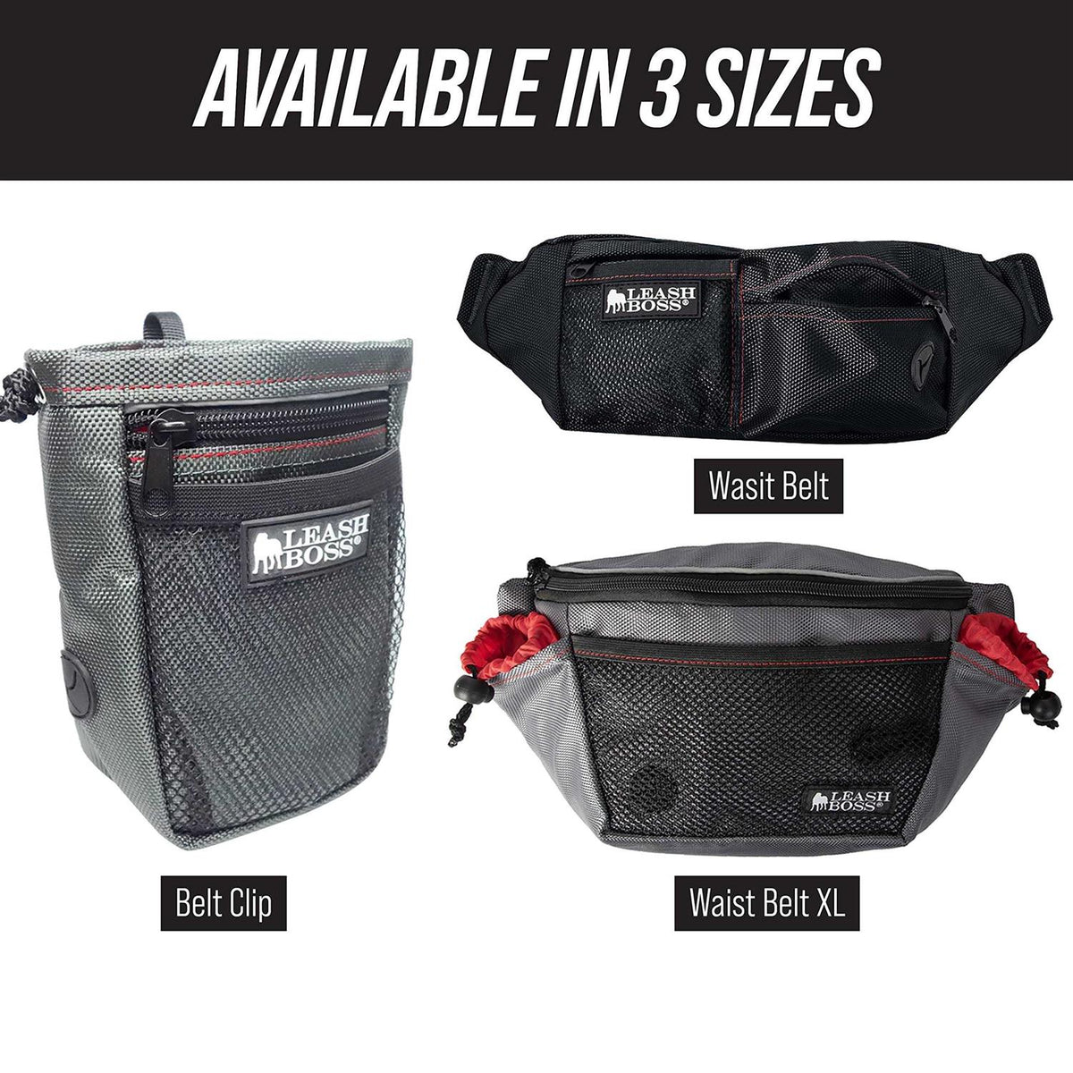 Dog Treat Training Pouch with Waste Bag Dispenser Z7391