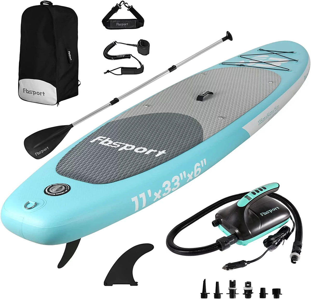 Electric Inflatable Paddle Board with Electric Pump H123