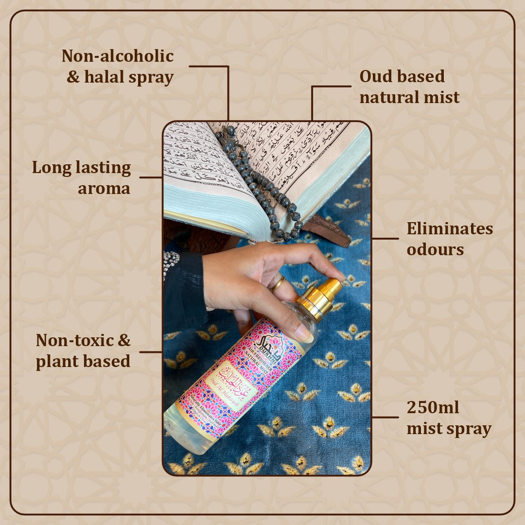 Oudh Fragrance Mist Spray 250ml Y217