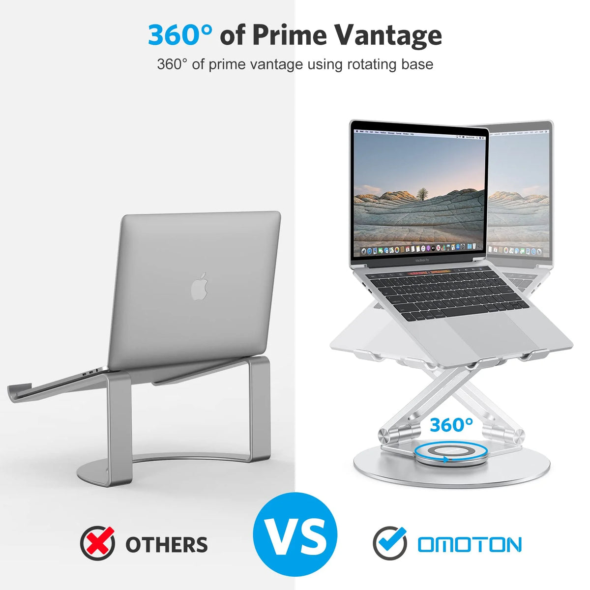 Adjustable 360 Rotating Laptop Stand D974