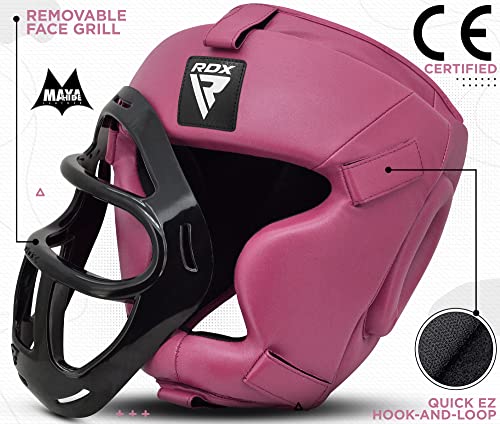 Boxing Headgear with Removable Face Grill Y8792