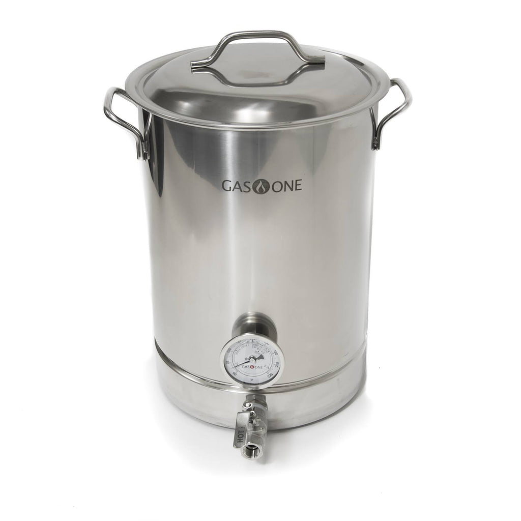 8 Gallon Stainless Steel Brew Kettle Pot 4 PC Set 32 Quart E75297