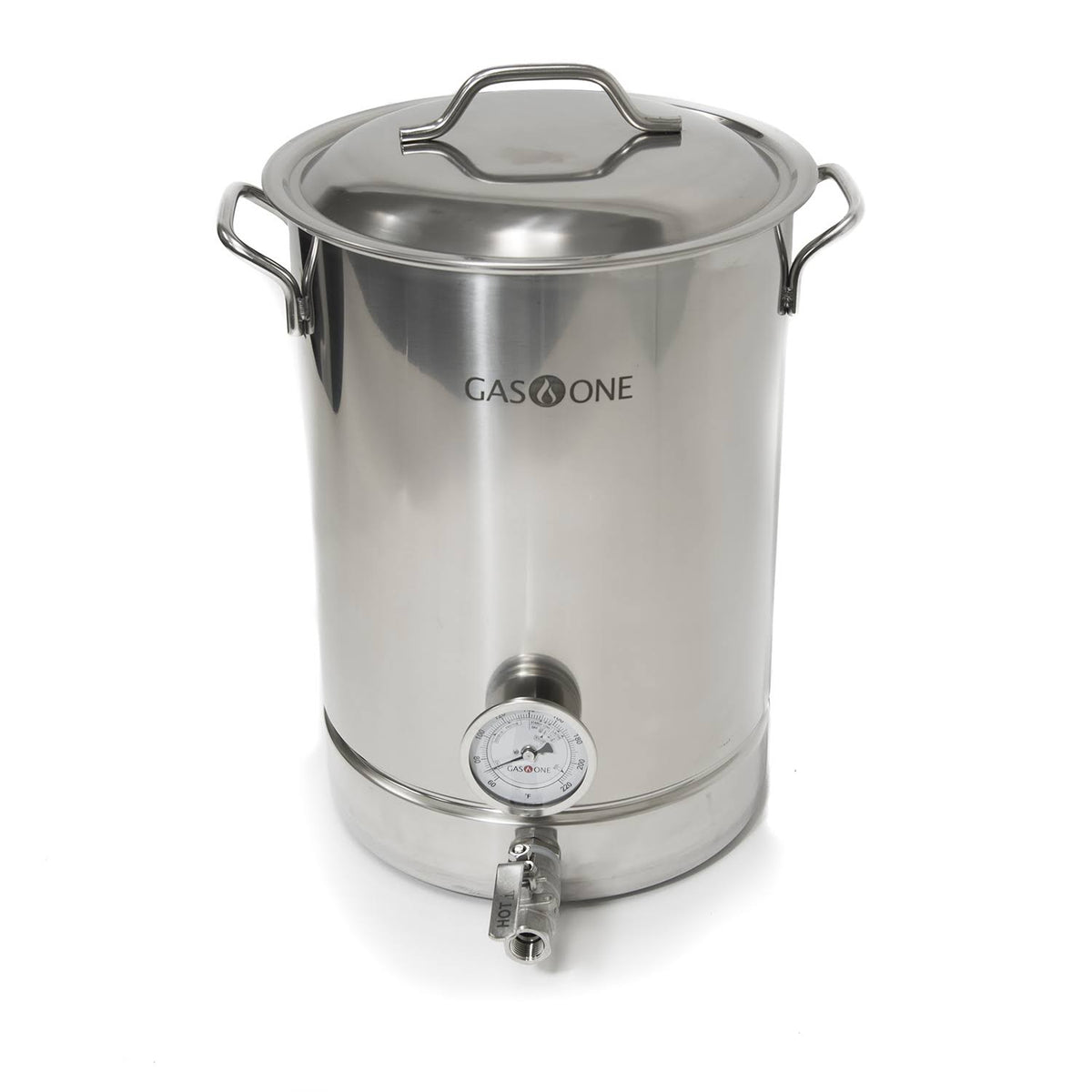 8 Gallon Stainless Steel Brew Kettle Pot 4 PC Set 32 Quart E75297