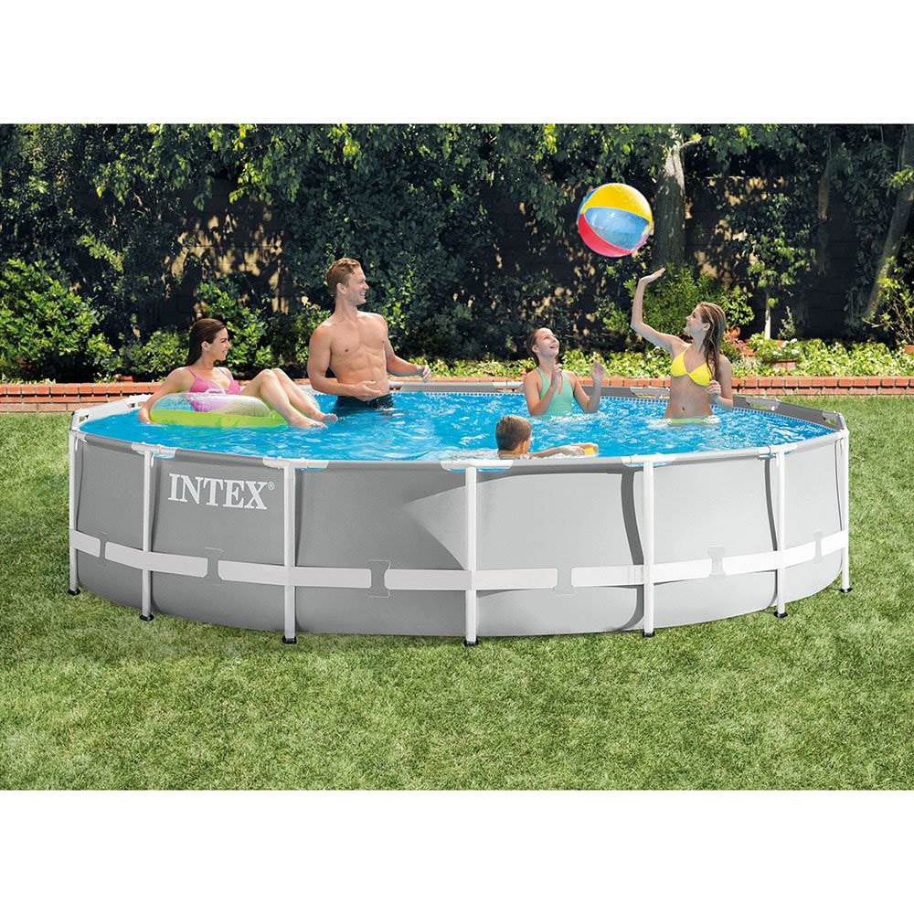 15ft x 42in Prism Frame Above Ground Swimming Pool Set L580