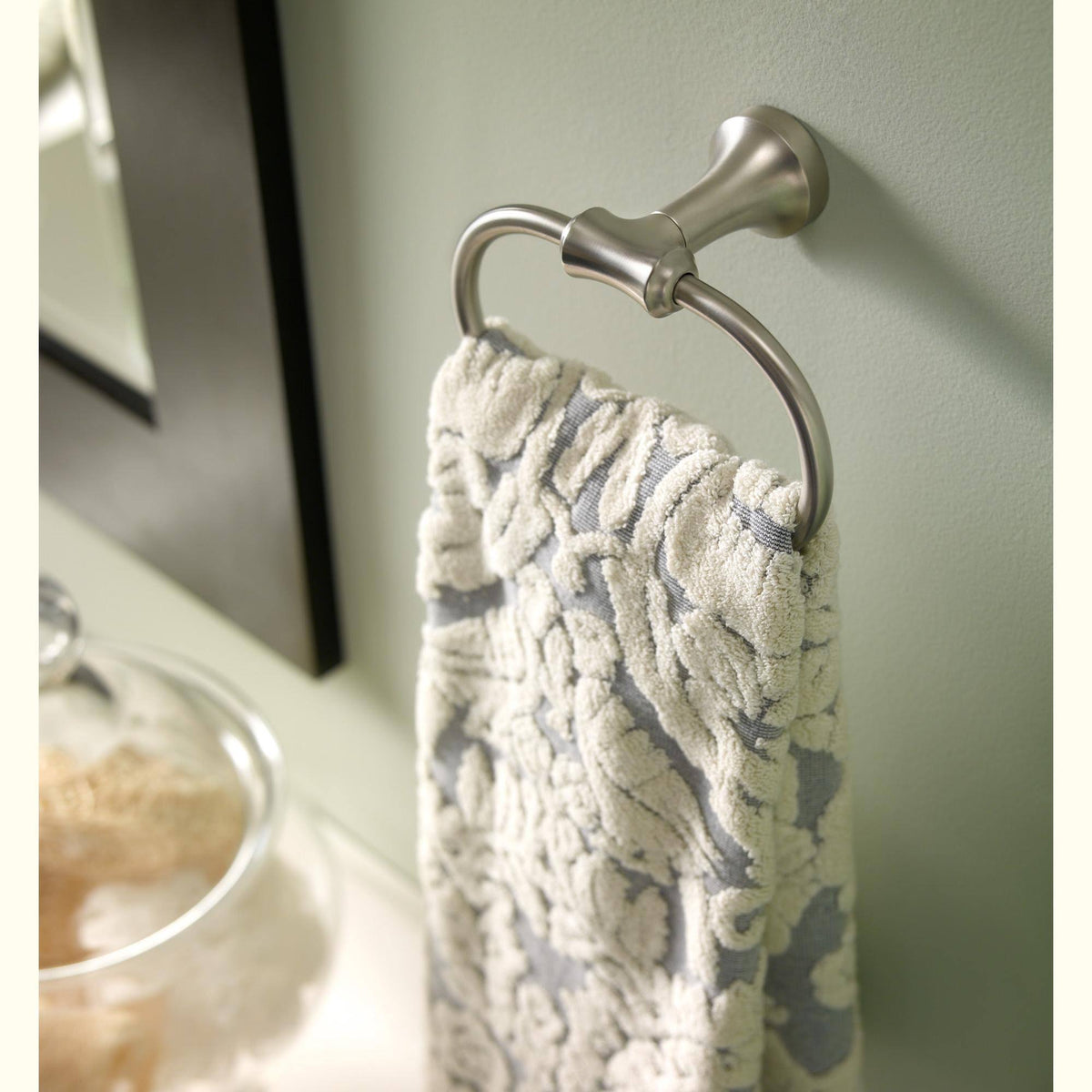 Satin Nickel Towel Ring K49567