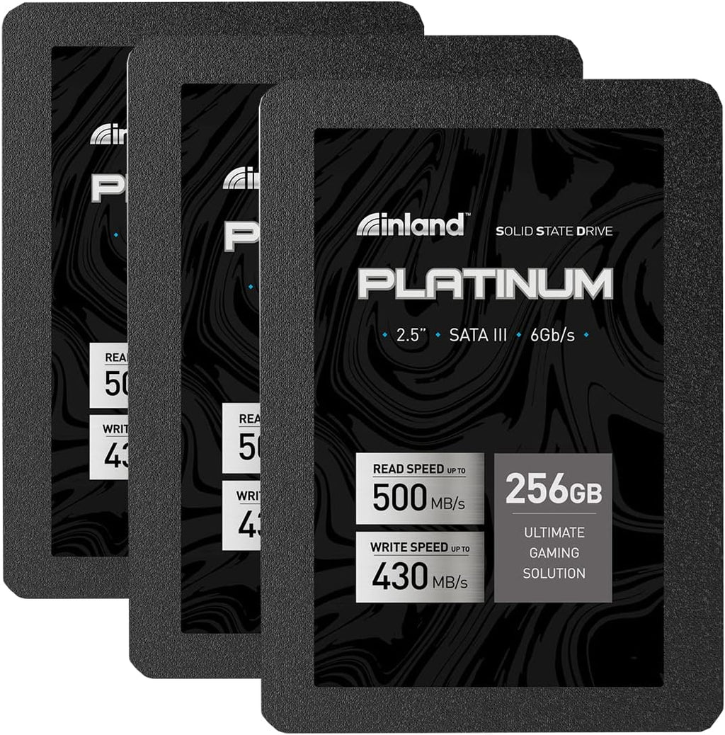 3 Pack 512GB SSD SATA III 2.5" Internal Solid State Drive S32581