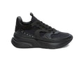 Oversized Runner Black Silver Q2034