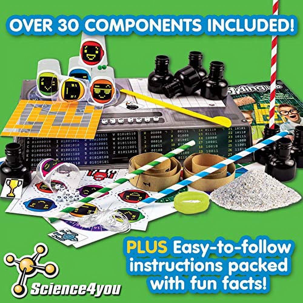 Coding Lab 10 Experiments Education Activity Kit for Kids Ages 6+ Q2410