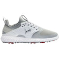 Grey Silver White Wide Golf Shoes Y53723