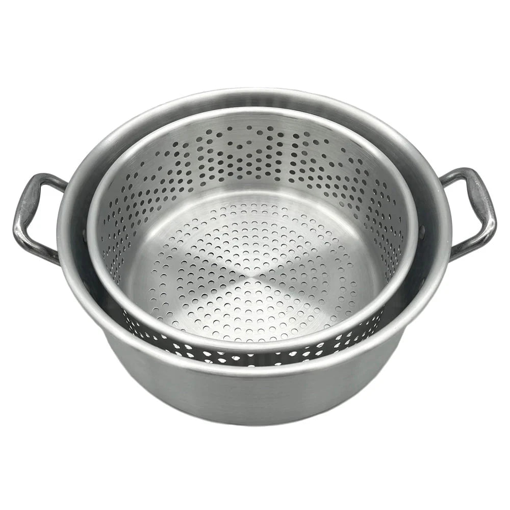 18 Qt. Aluminum Fish Fryer with Double Basket S7445