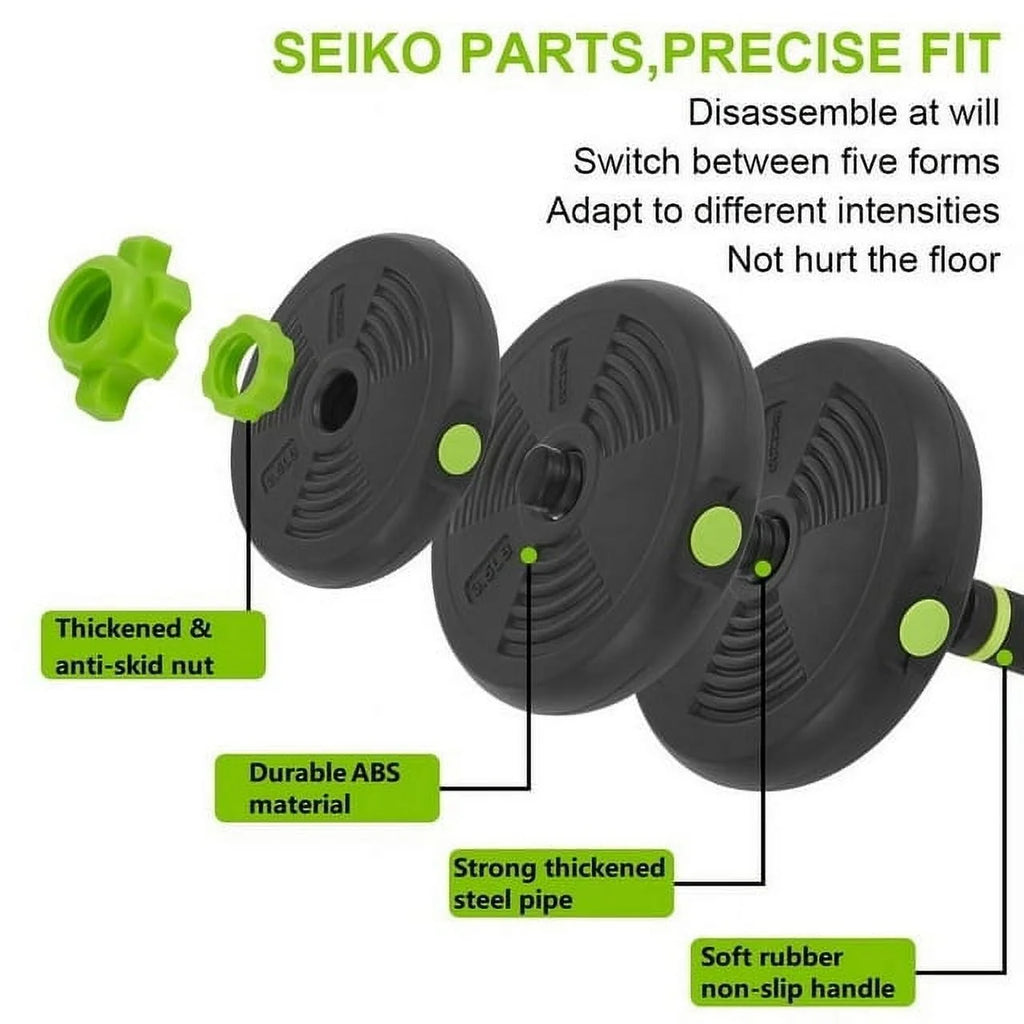 4-in-1 Adjustable Dumbbells Set 44 LBS U418