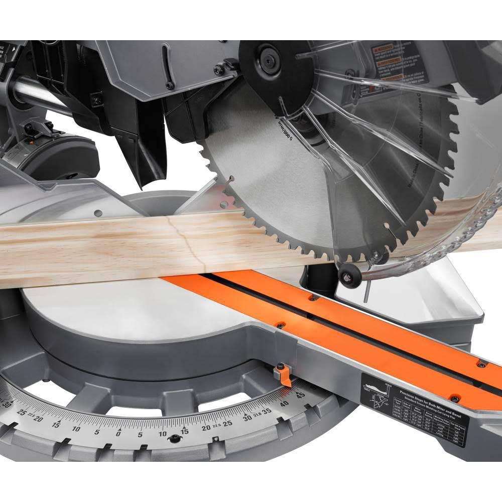15 Amp Corded 12 in. Dual Bevel Sliding Miter Saw with LED Cut Line Indicator M565398