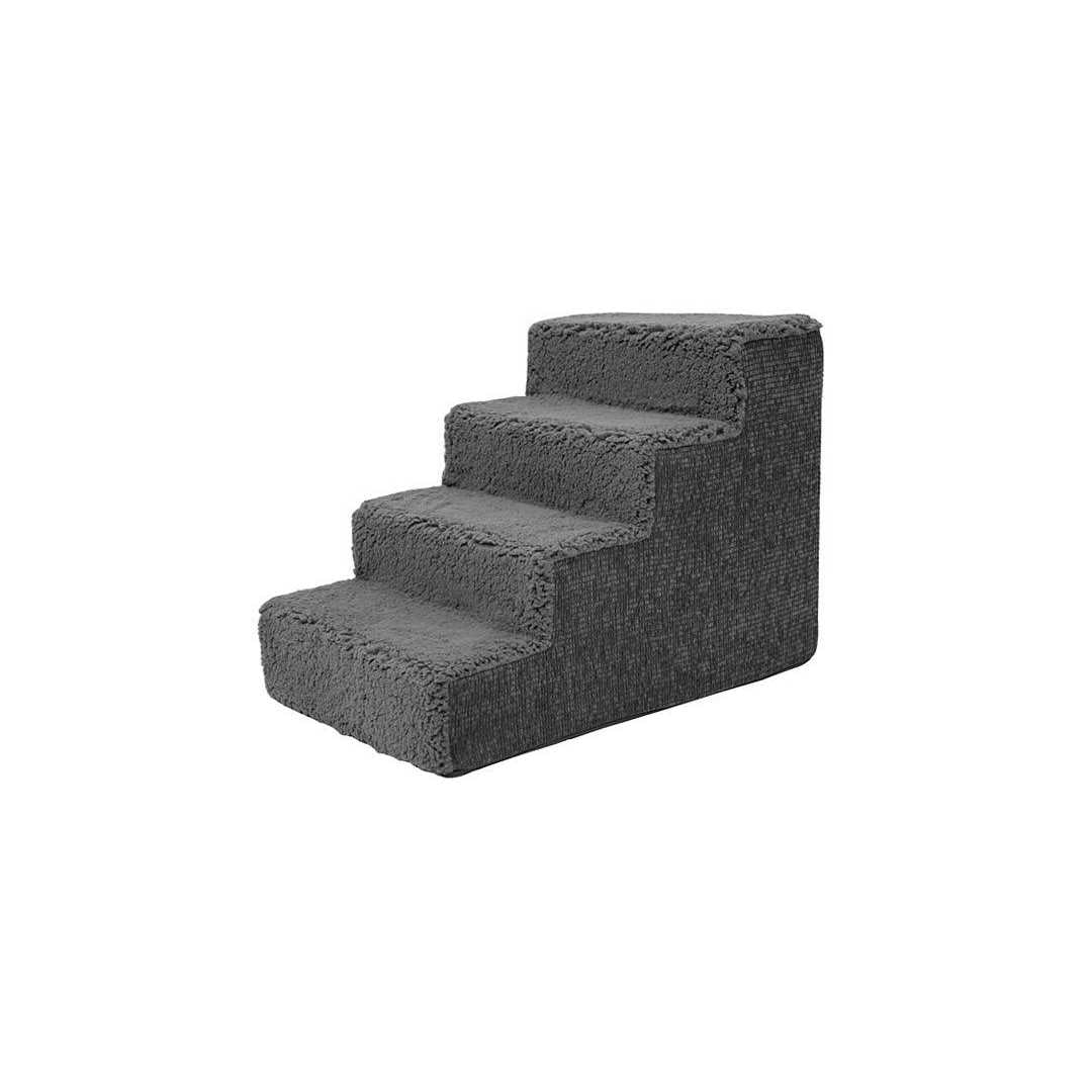 High Density Foam Sherpa Top Pet Steps K271