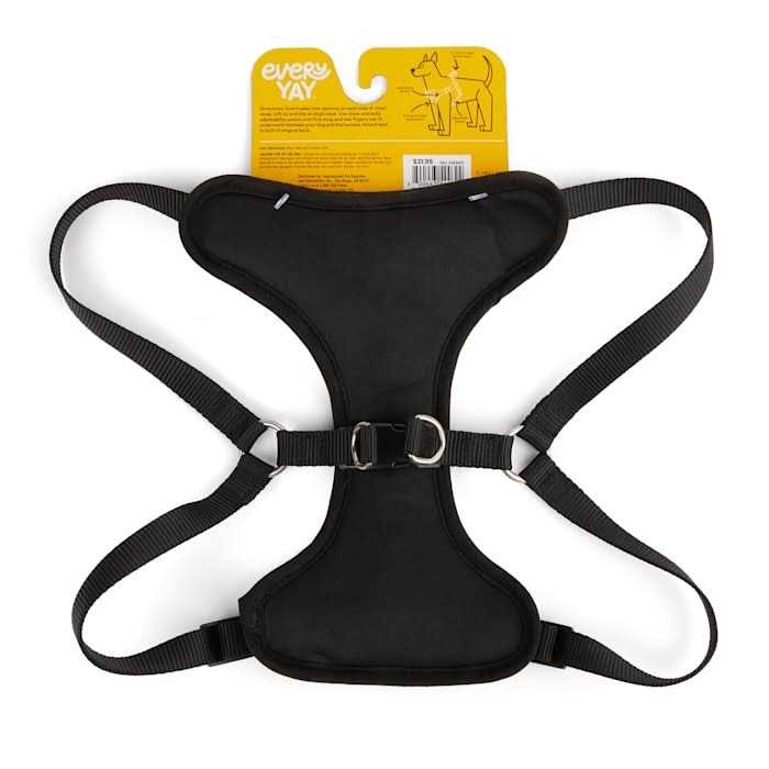 Black Step in Dog Harness V749353