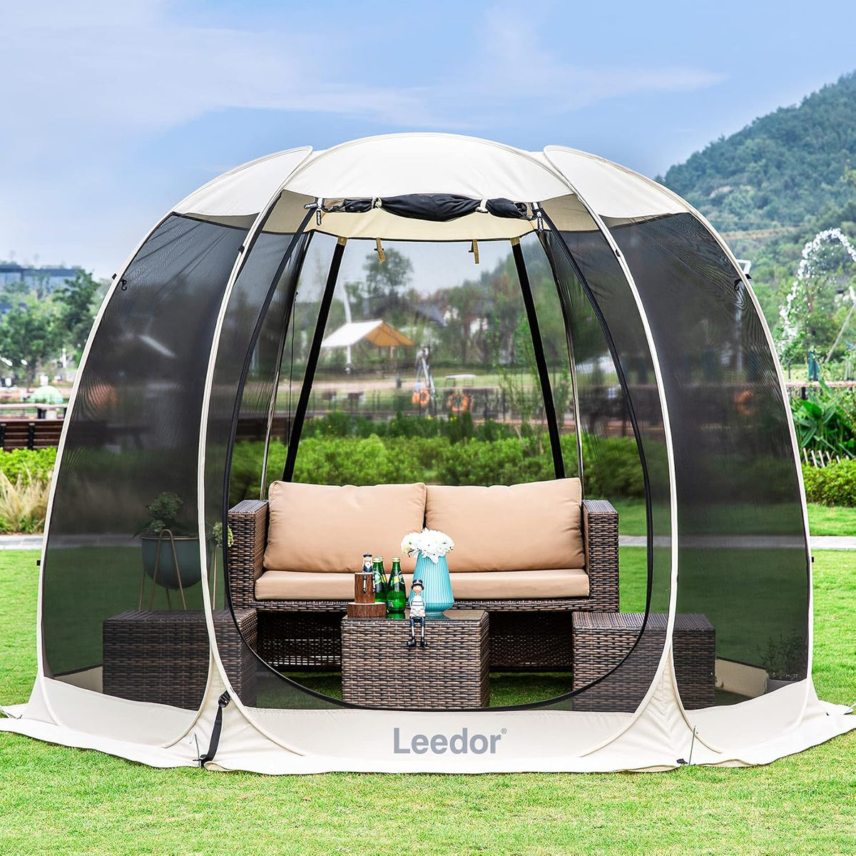 10'x10' Gray Pop Up Canopy Tent H146328