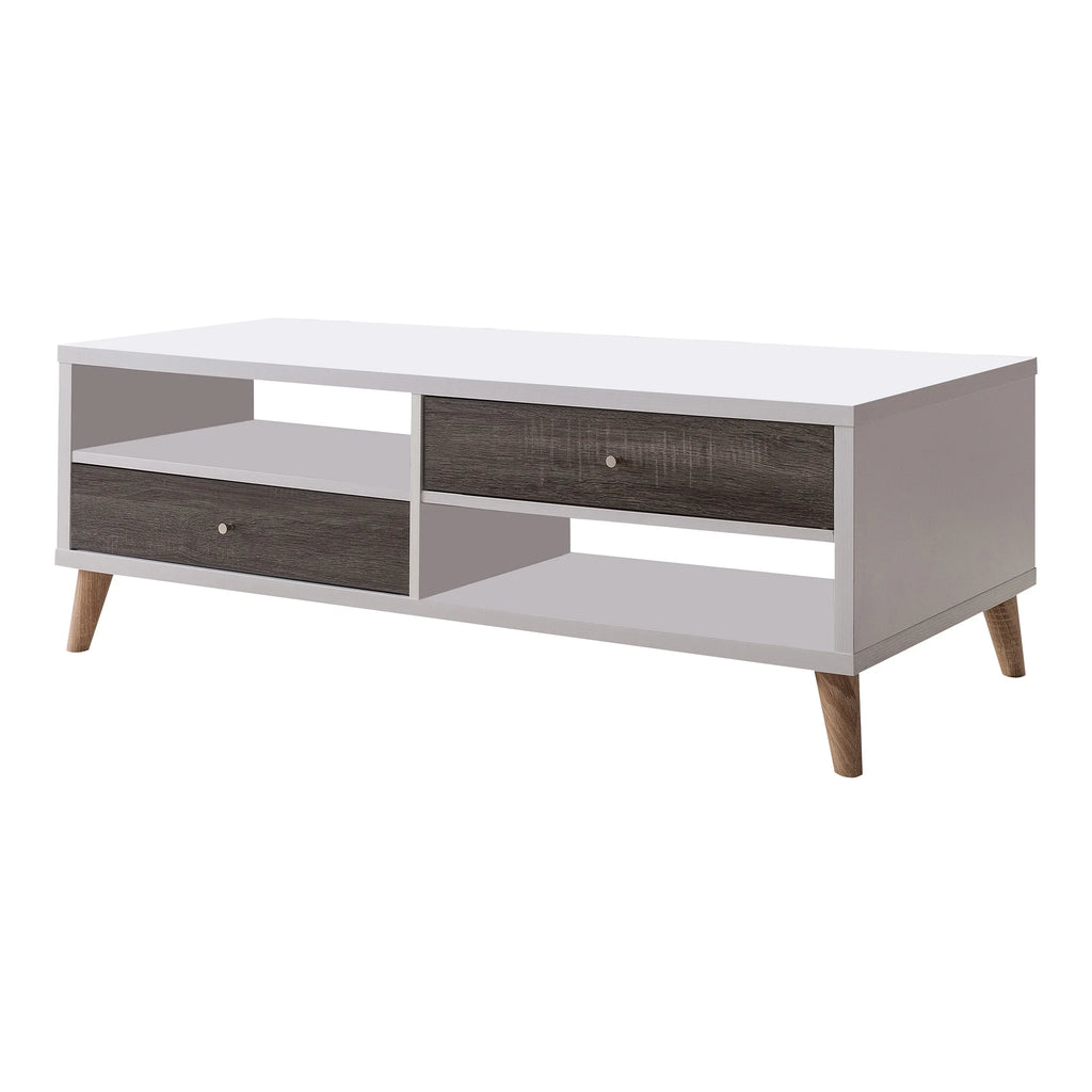 White 2-Drawer Coffee Table P452396