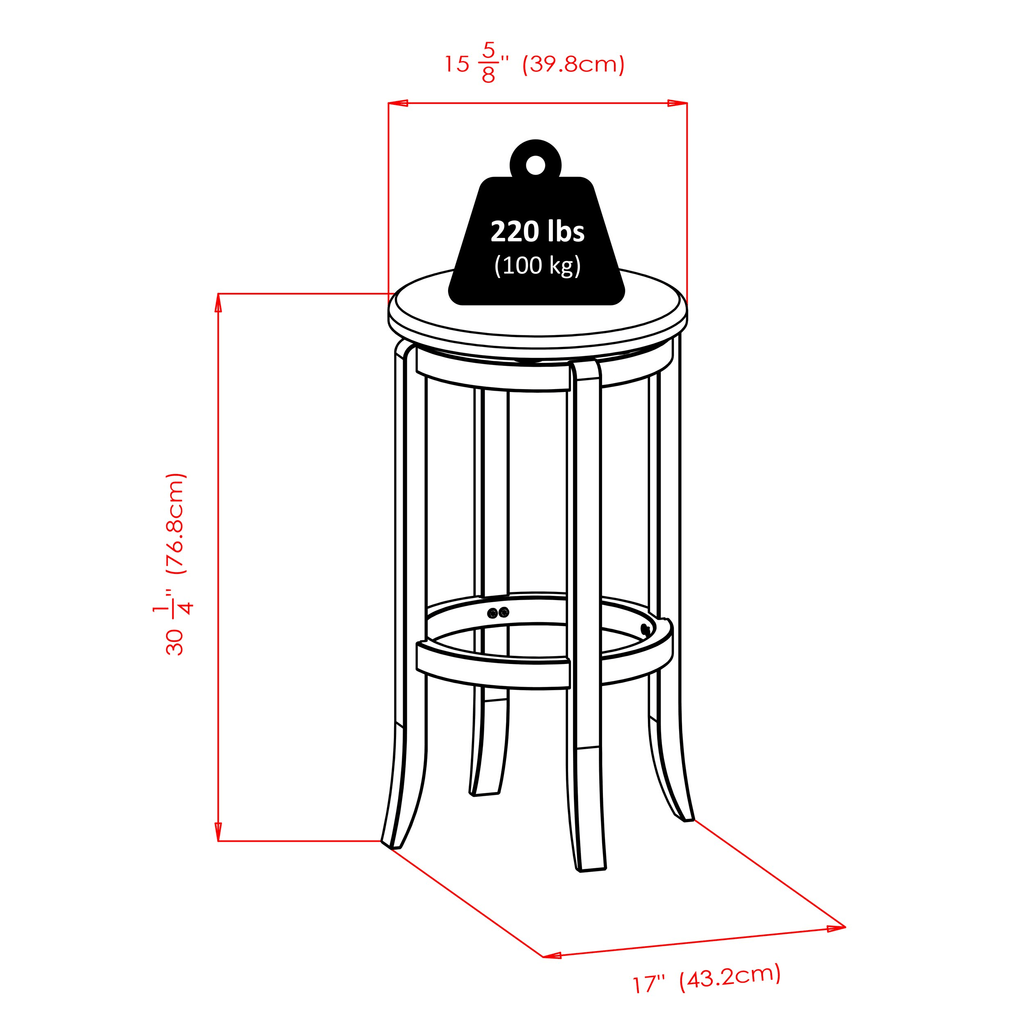 Round High Pub Table L8331