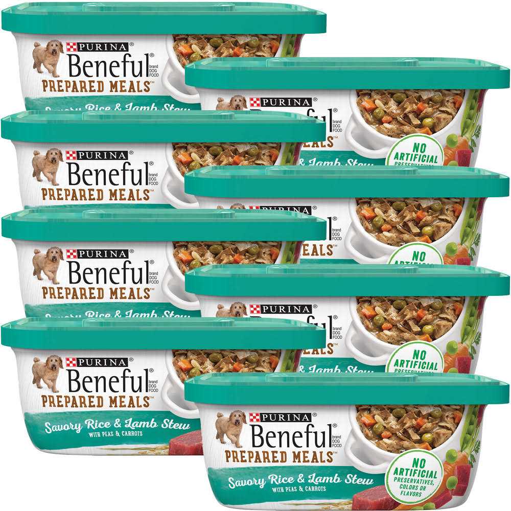 Savory Rice & Lamb Stew Wet Dog Food Y75317