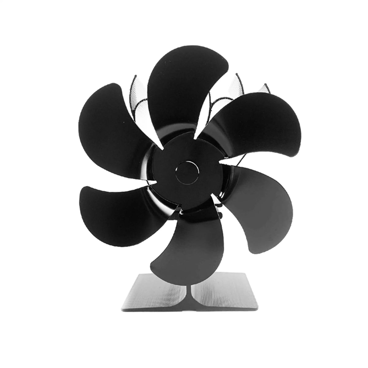 Wood Stove Fan 6 Blades Heat Powered A9312