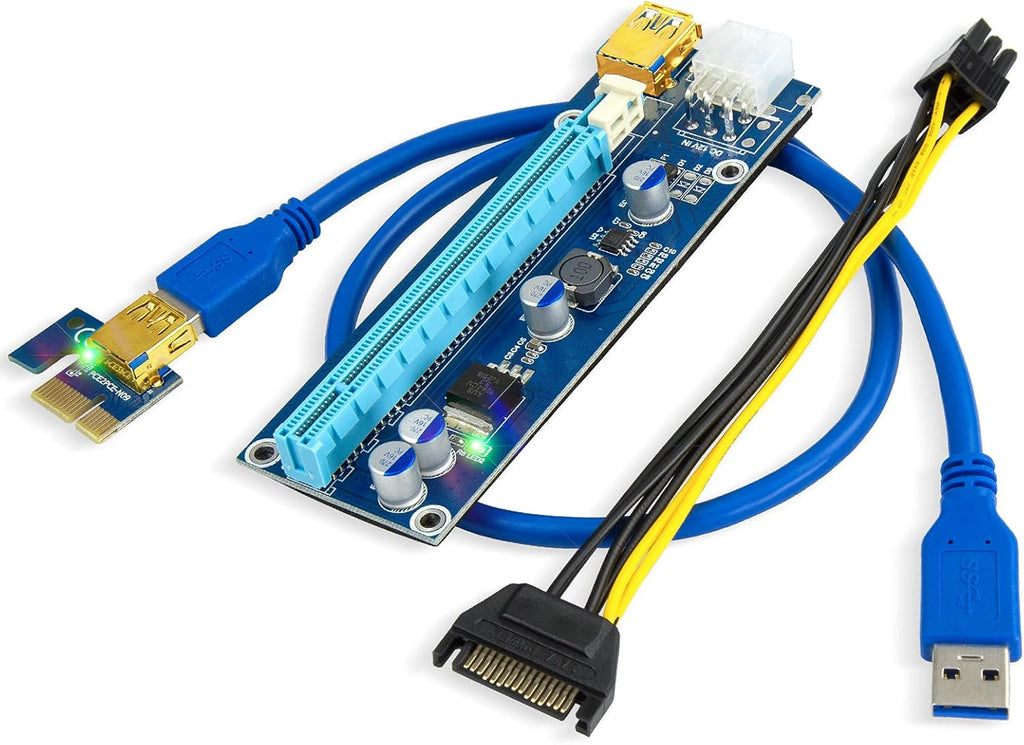 PCI-E Riser 1X to 16X USB 3.0 Cable A221019