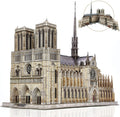 3D Puzzle Notre Dame de Paris Cathedral Model Kit, 293 Pieces Pack of 2 U2456