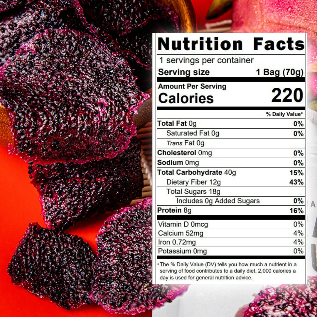 70 G Natural Dried Dragon Fruit Pieces Z969578