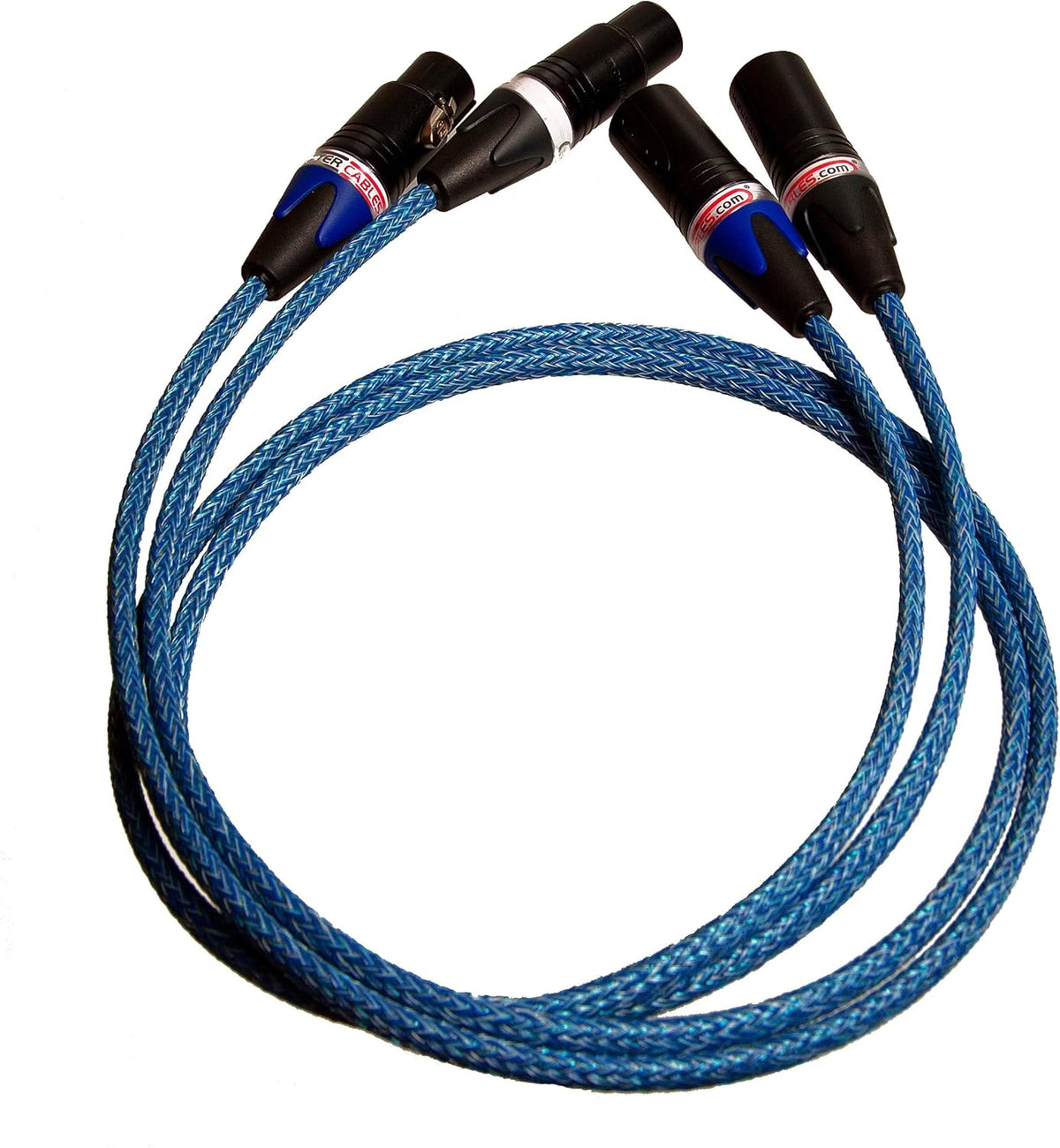 Blue XLR Cable Stereo Pair 2 Cables A394129