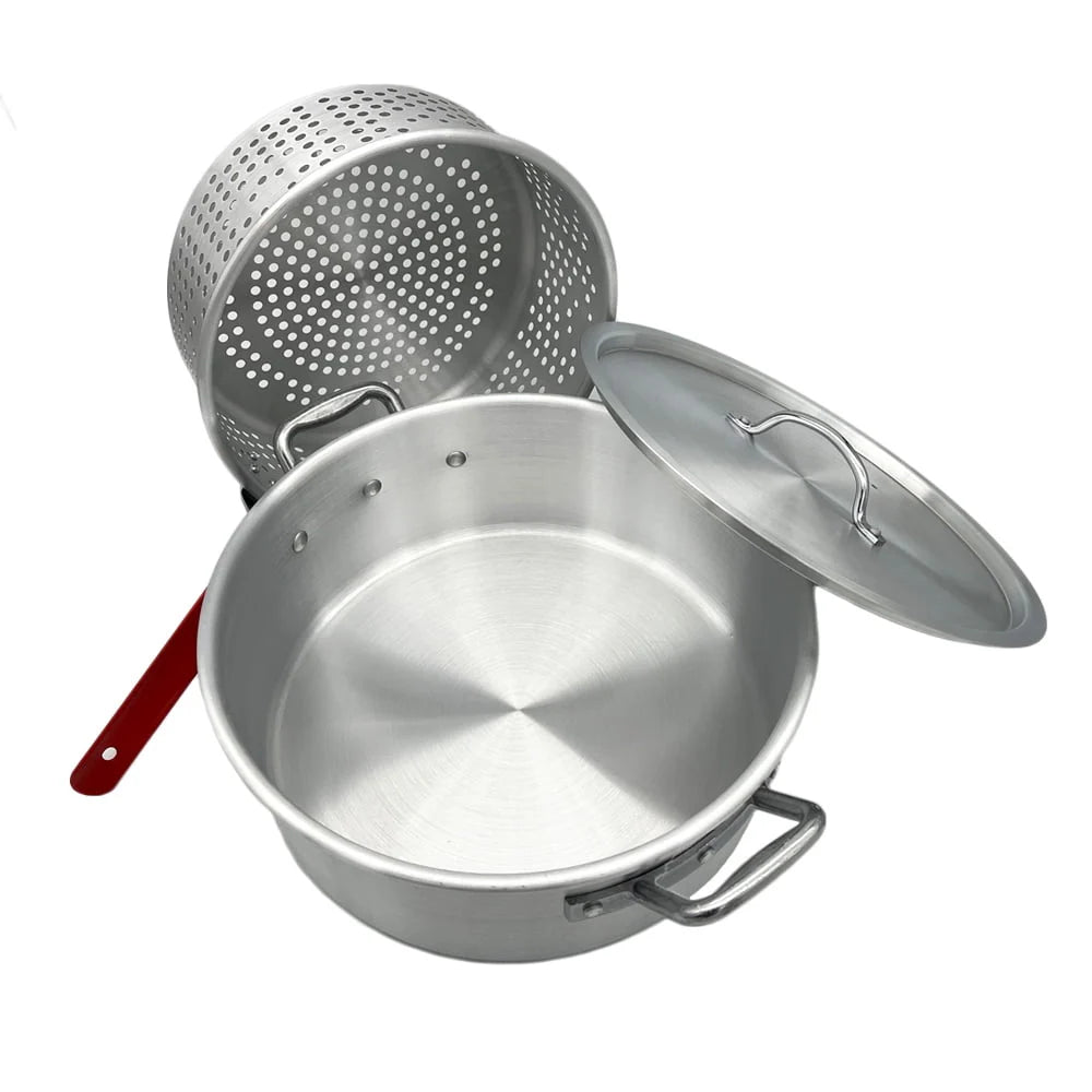 18 Qt. Aluminum Fish Fryer with Double Basket S7445