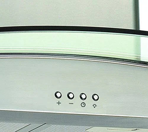 Glass Canopy Wall Mount Range Hood T60878