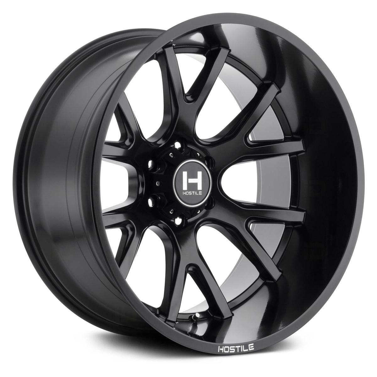 Satin Black Wheel Rim I838