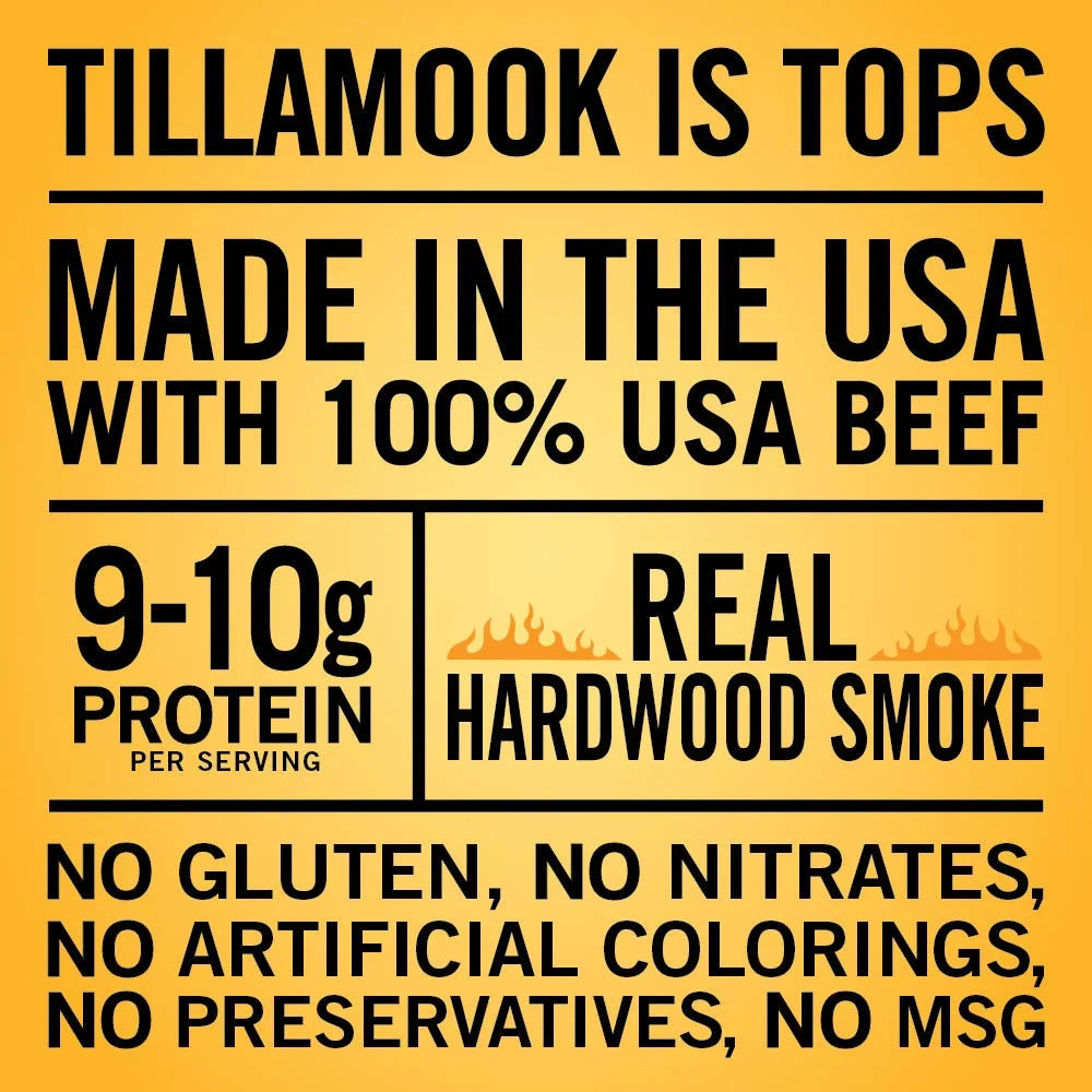 Spicy & Sweet Hardwood Smoked Beef Jerky, 10 Ounce U337488