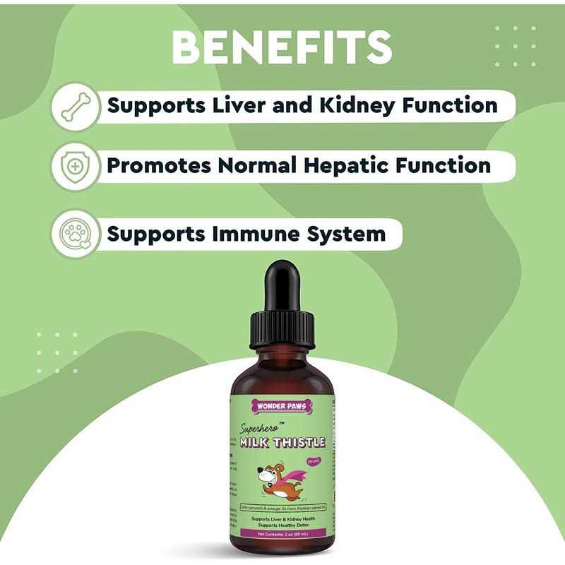 Milk Thistle Liver Support for Dogs Y54208