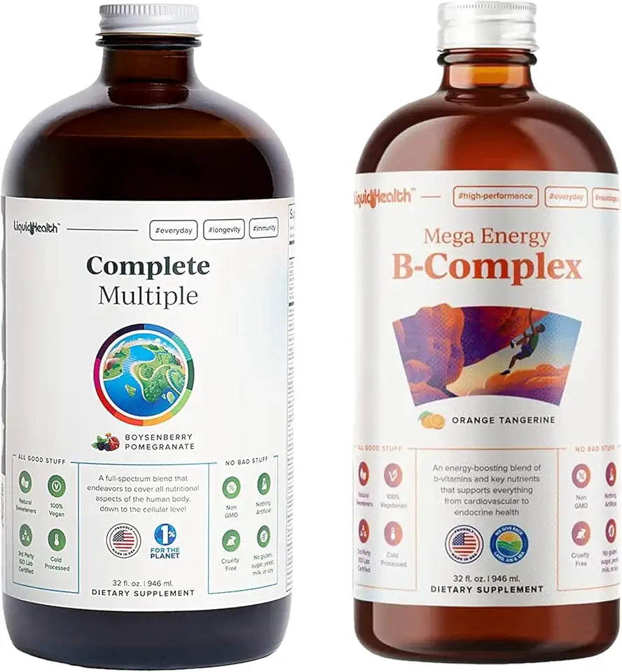Liquid Vitamins Bundle - Vegan, Non-GMO T93871