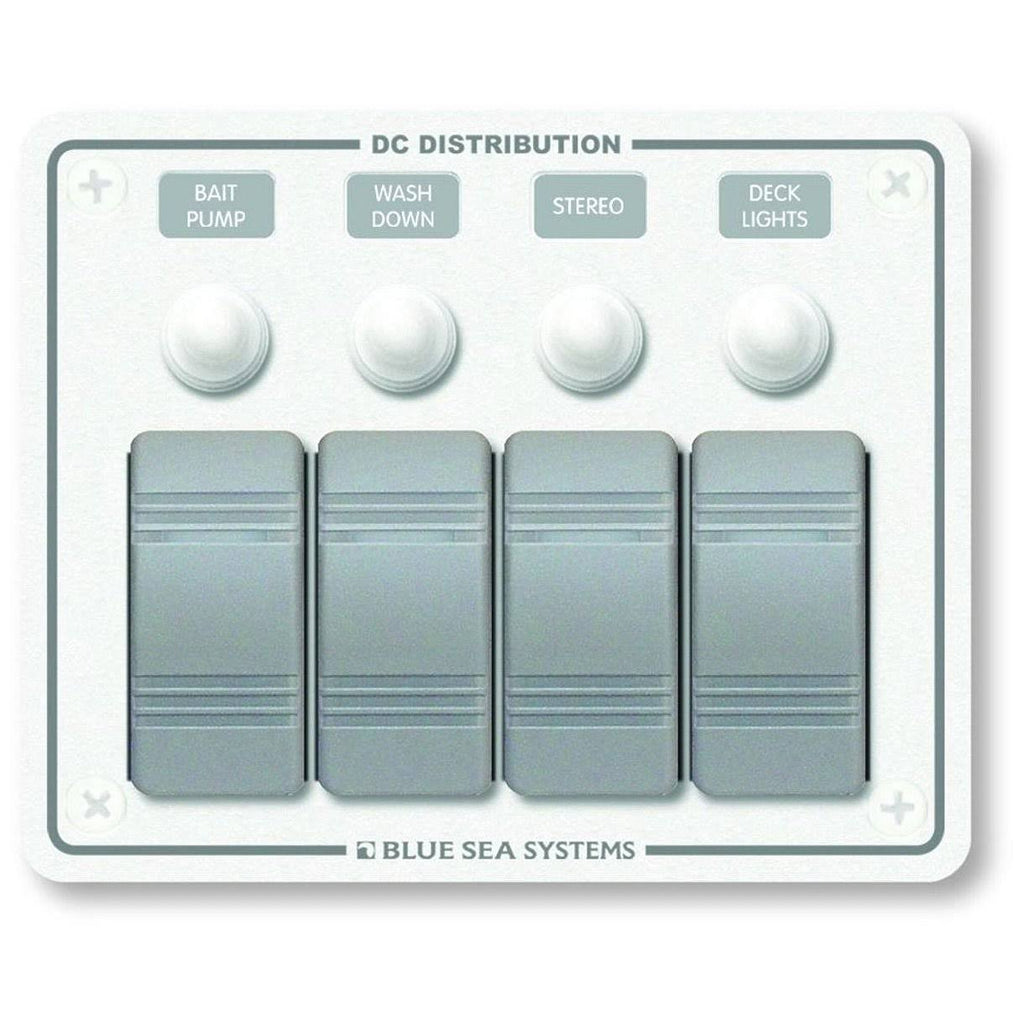 White Horizontal Water Resistant Panel U402861
