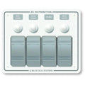 White Horizontal Water Resistant Panel U402861