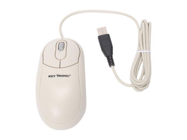 Beige USB Optical Scroll Wheel Mouse F8500