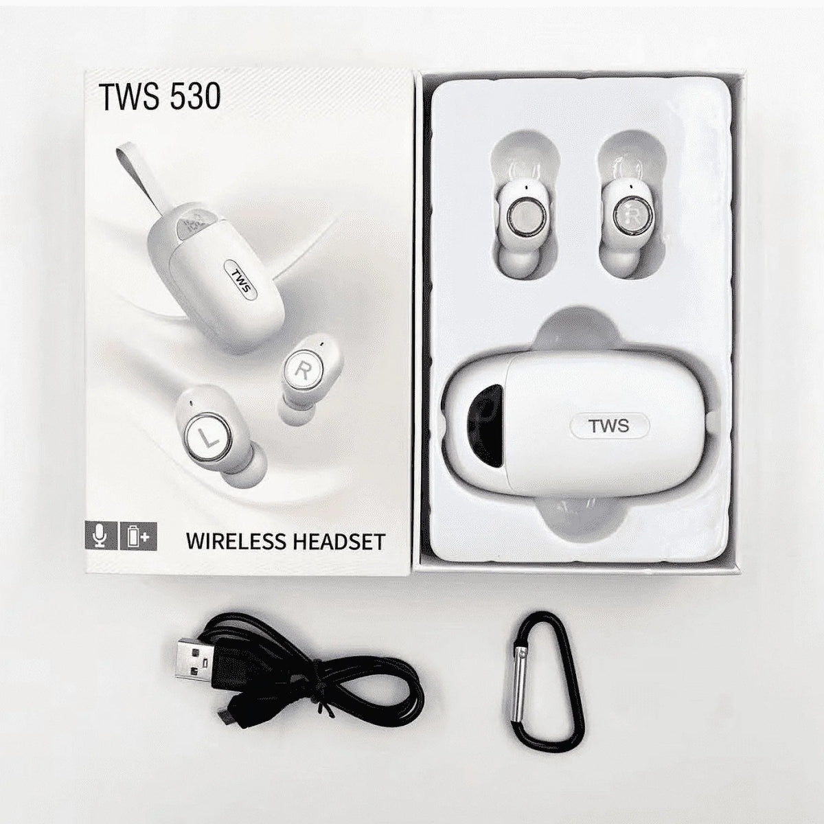 Wireless Bluetooth in-Ear Headphones with Charging Case F751