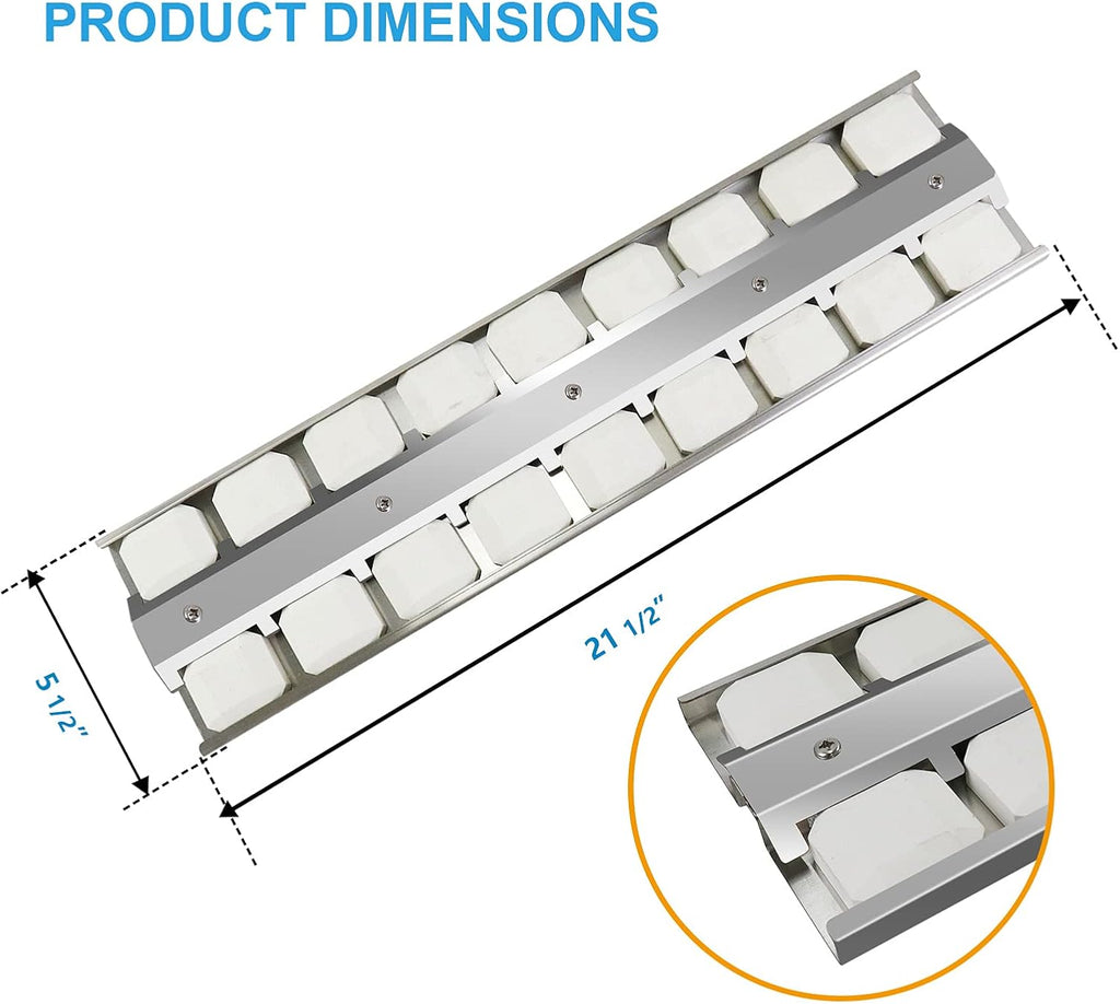 Heavy Duty Stainless Steel Grill Briquette Tray, Pack of 2 K496855