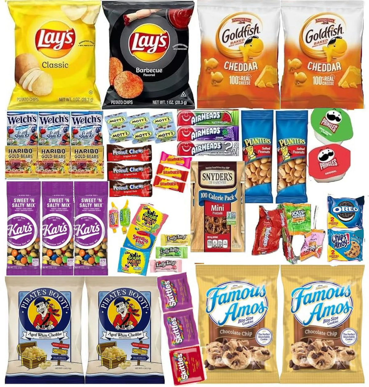 50-Snack and Candy Variety Box U545