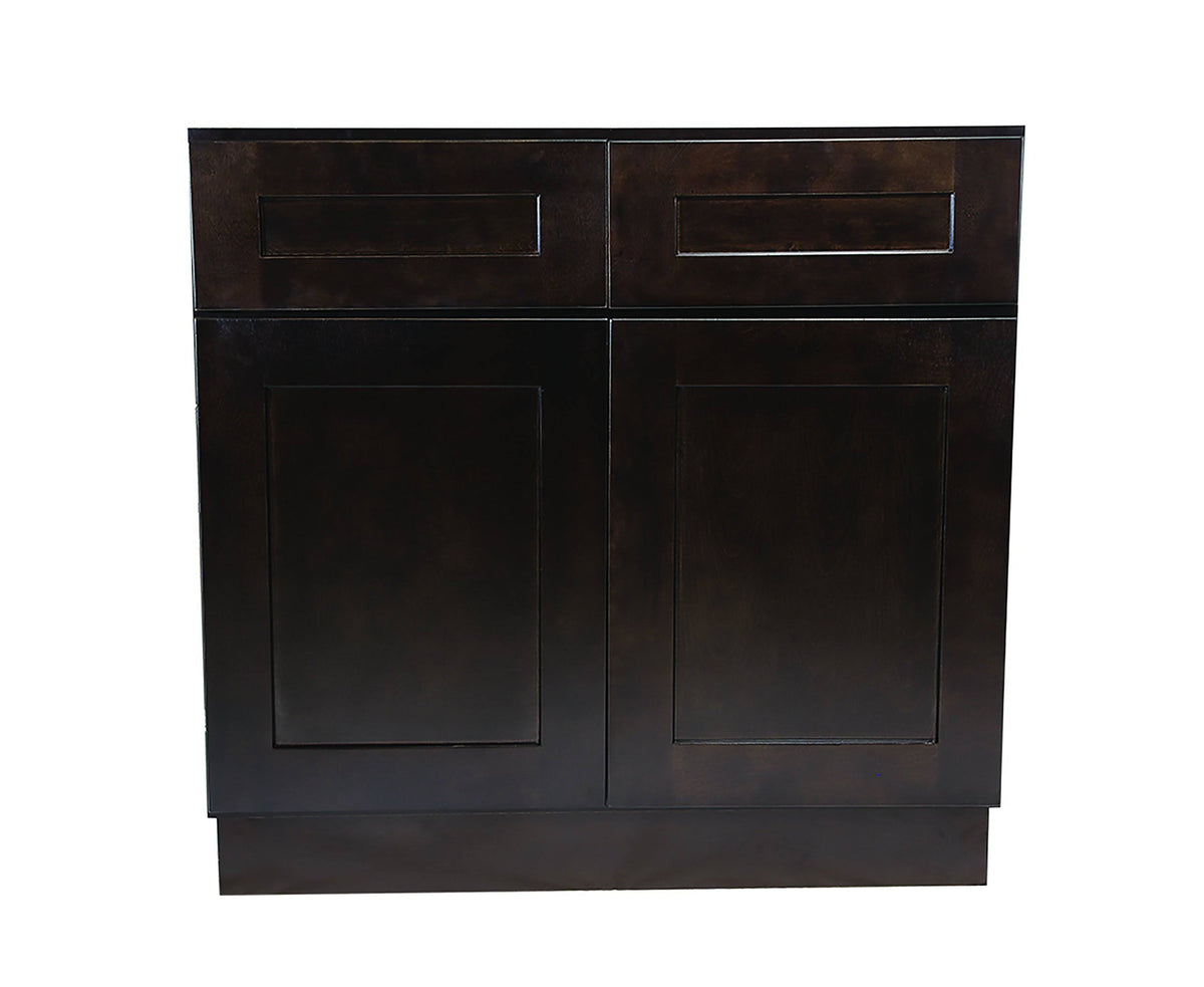 36-Inch Espresso Shaker Base Cabinet B760213