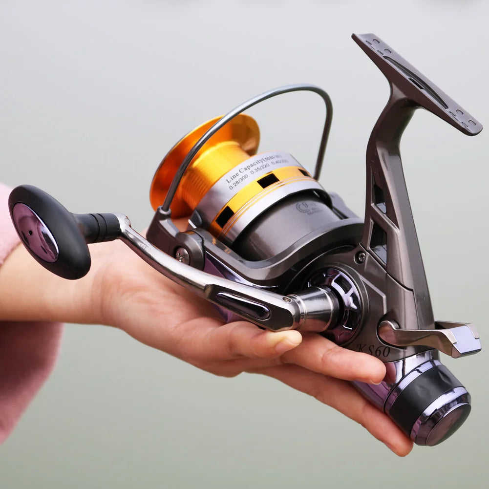 Carp Fishing Reel 9+1 Stainless Steel BB Bait Feeder Spinning Reel S87135