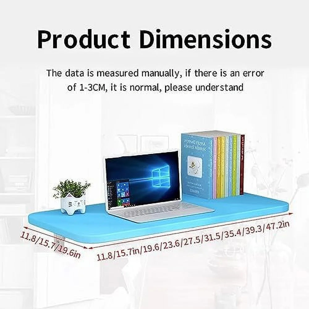 Wall Mounted Folding Heavy Duty Table with Bracket 100x30cm V9495