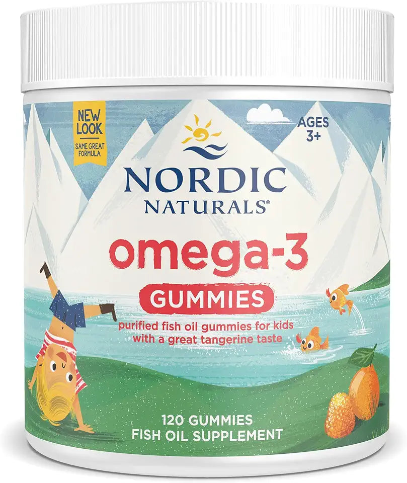 Tangerine Omega-3 Gummies 120 Gummies E576536