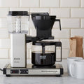 10-Cup Glass Coffee Maker, Brushed Stainless-Steel N415