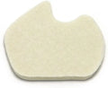 White Felt Sesamoid Pad 100 Pack 1/8" Thick F6973